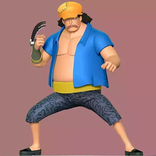 Marshall D Teach Young - One Piece