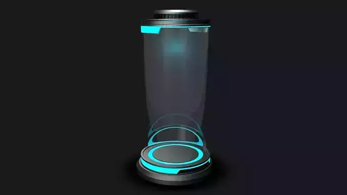 Sci Fi Cylinder