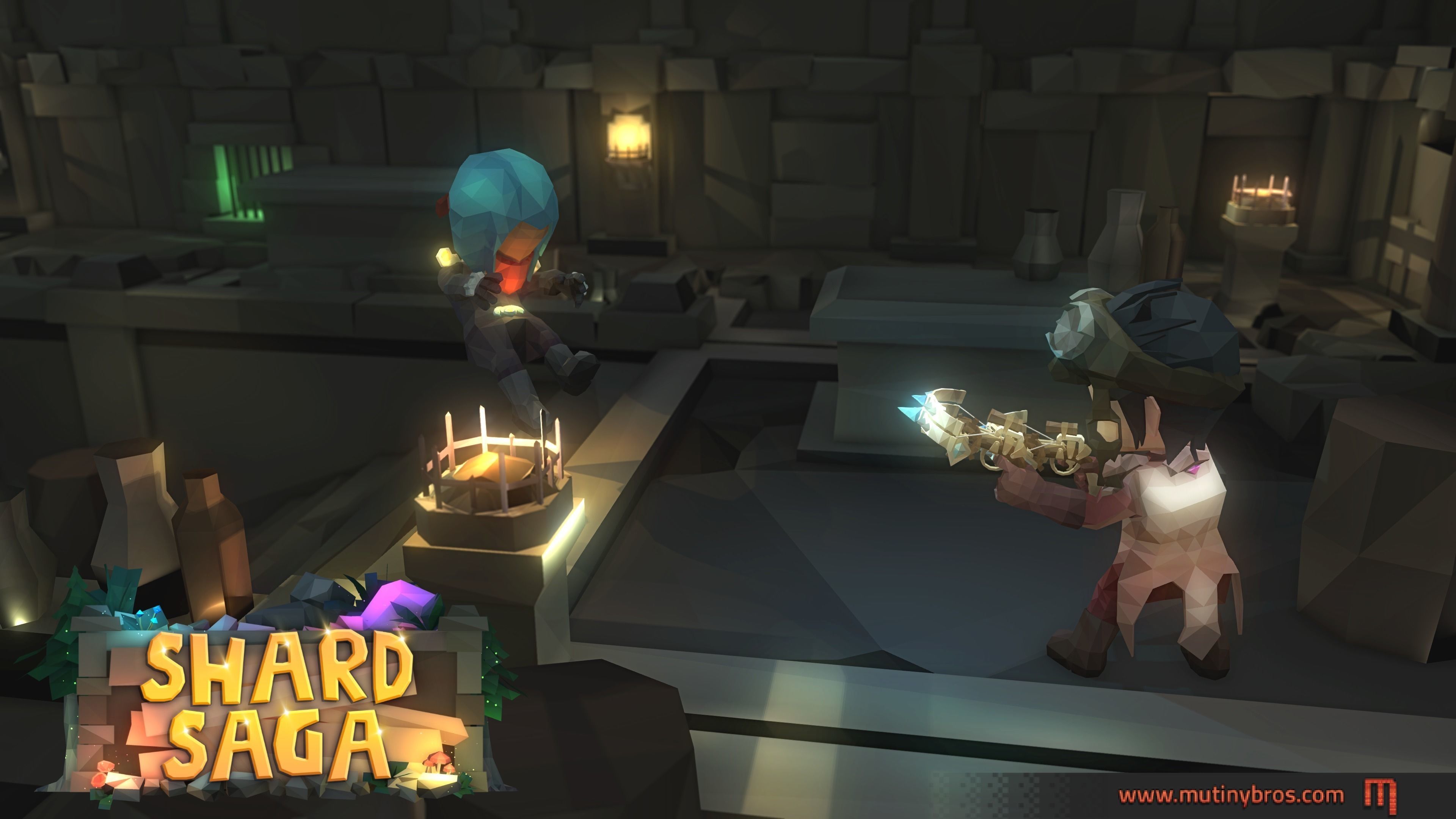 Shard Saga Fantasy Hero Pack Low-poly 3D model_2