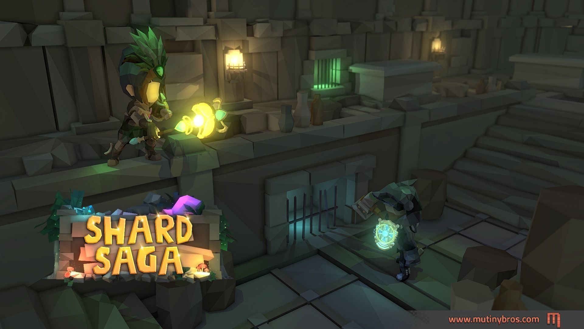 Shard Saga Fantasy Hero Pack Low-poly 3D model_1