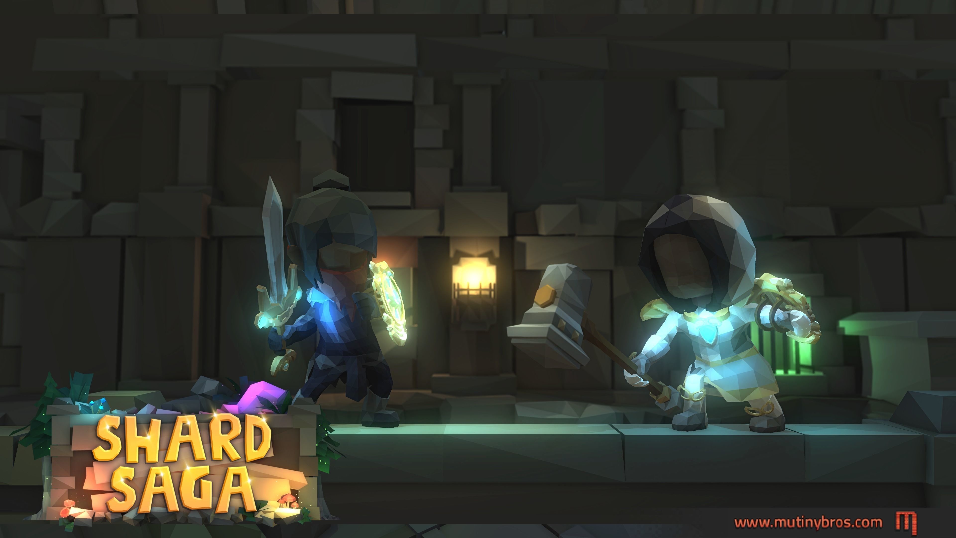 Shard Saga Fantasy Hero Pack Low-poly 3D model_3