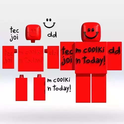 C00lkidd Roblox 3D Model STL Parts No Support Fanart