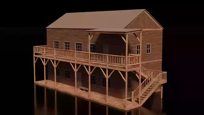 Wild West Building - Inn 1