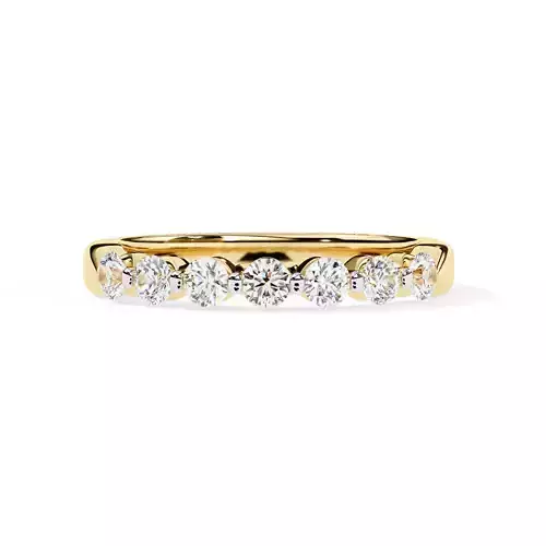 Round Diamond eternityBand