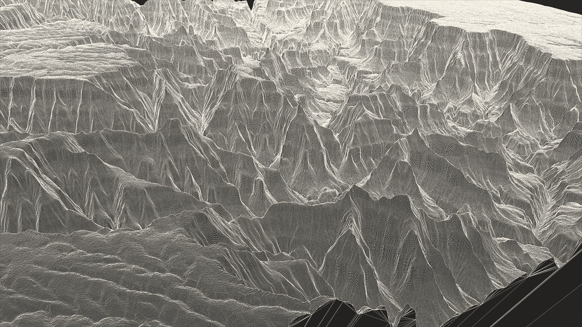 3D Printable Grand Canyon Landscape Plinth 3D print model_9