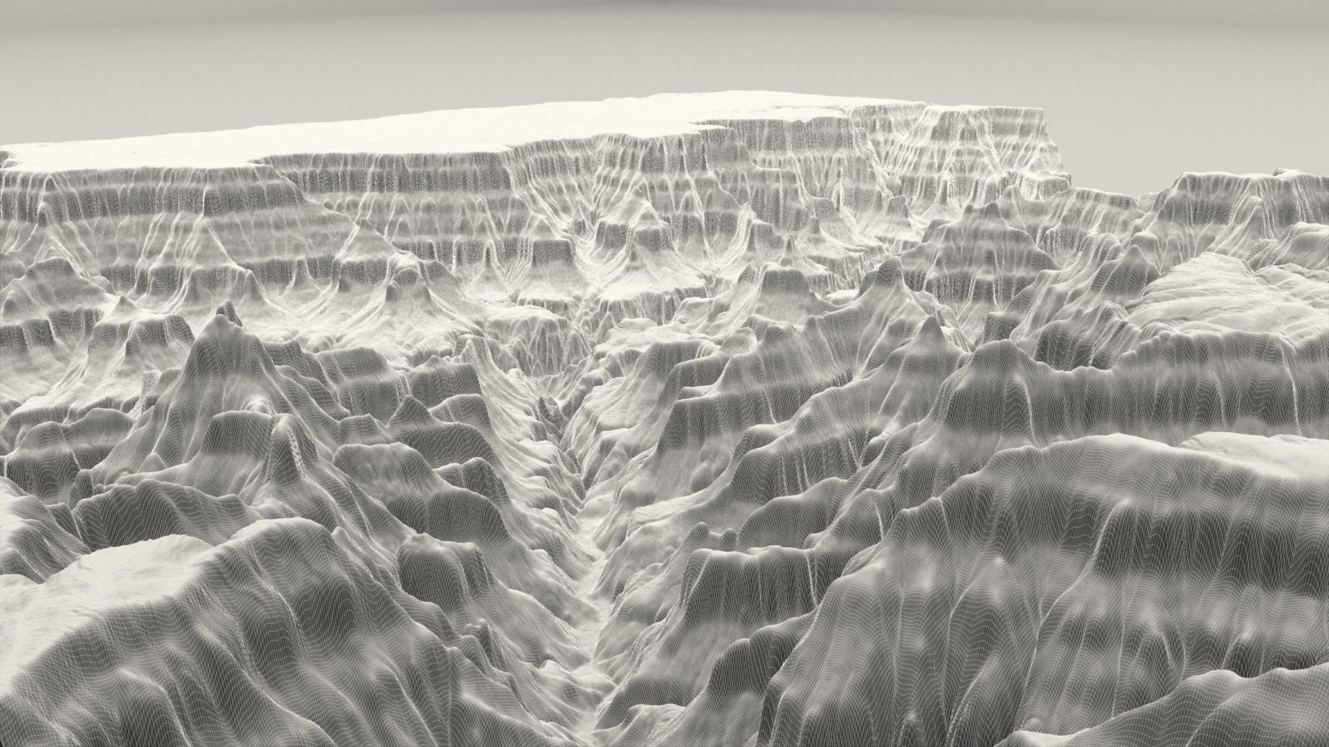 3D Printable Grand Canyon Landscape Plinth 3D print model_13