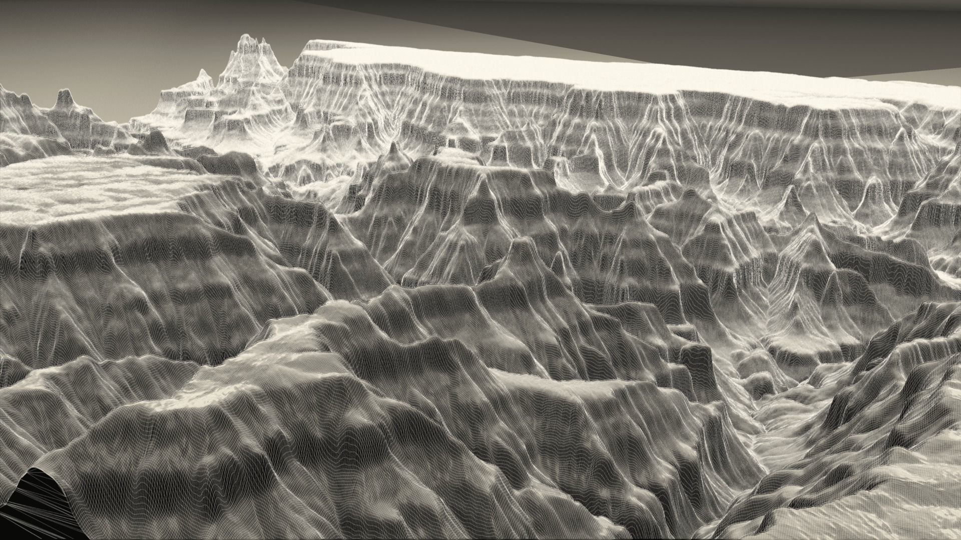 3D Printable Grand Canyon Landscape Plinth 3D print model_15