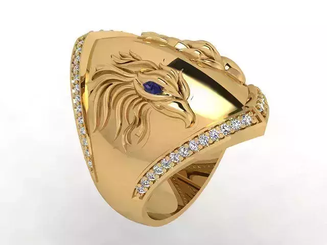 Eagle Head Ring for 