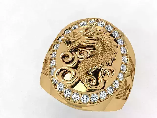 Dragon Ring for Men
