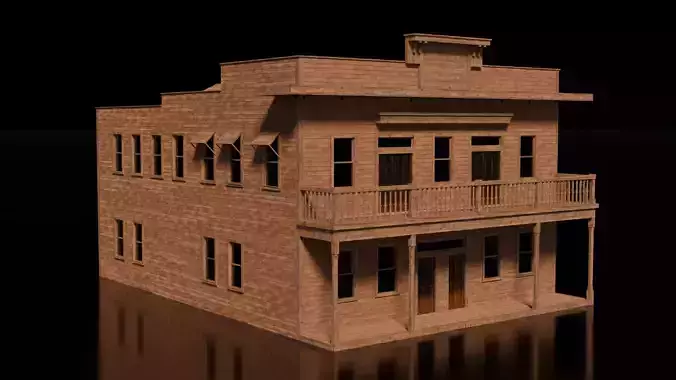 Wild West Building - Inn 3