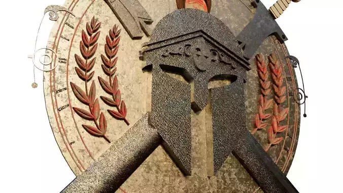 Spartan Shield 3D model