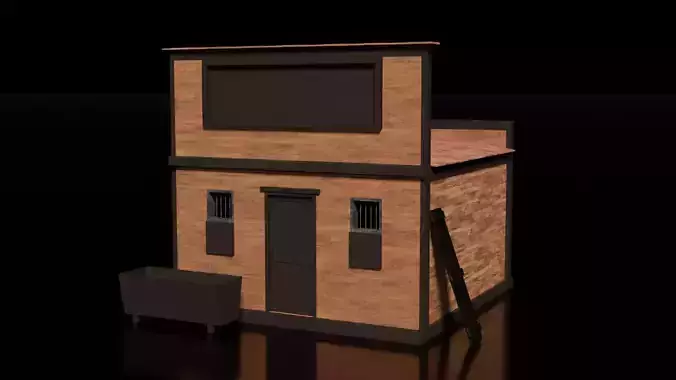 Wild West Building - Jail