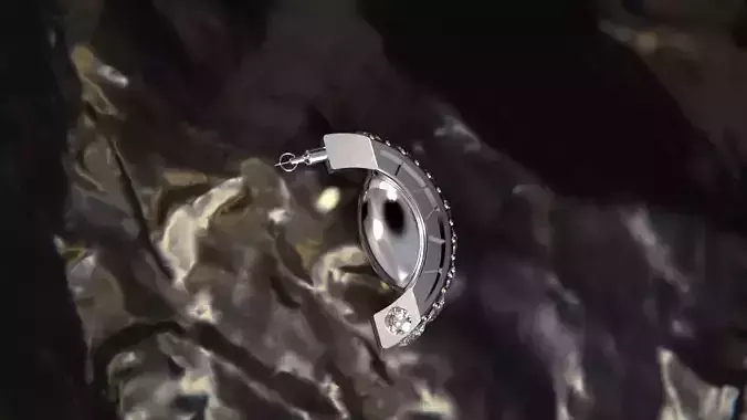 Crystal Geometry ring men fashion