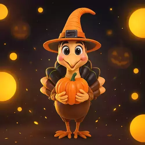 Charming Thanksgiving Turkey Printable Holiday For Home Decor