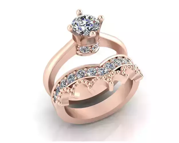 solitaire engagement jewelry ring