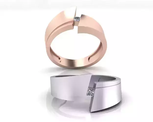 bypass princess engagement jewelry ring