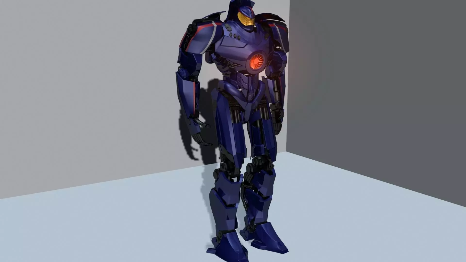 Gipsy danger 3d model 3D model_0