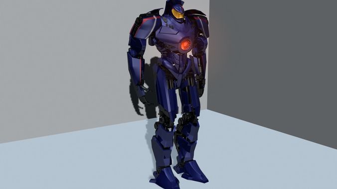 Gipsy danger 3d model 3D model