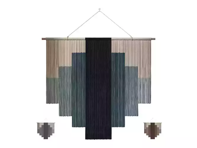 3D Wall Art 015 Macrame 05
