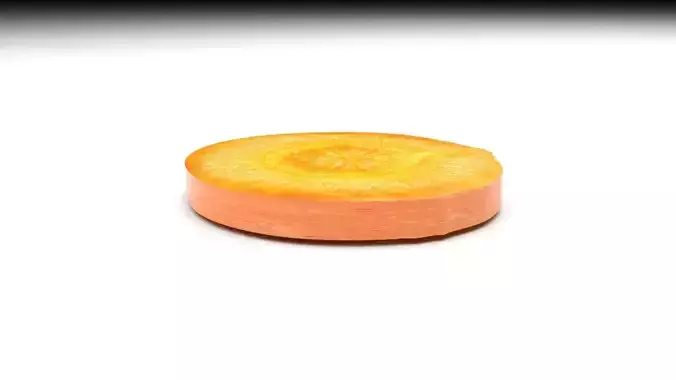 Sliced Carrot 3D model 6