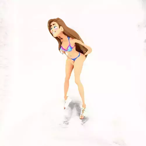Vibrant Bikini Character model pack