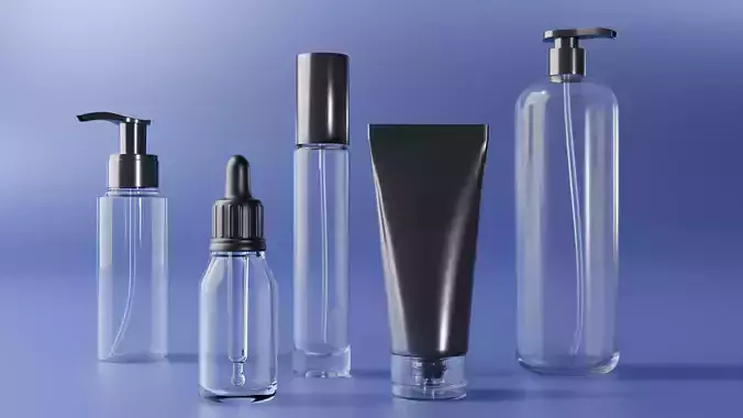 Cosmetic Bottle models