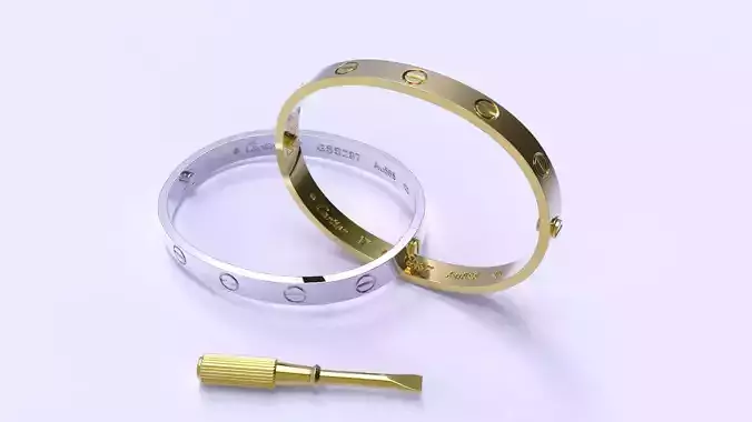 Cartier Love Bracelet Size 17 cod32