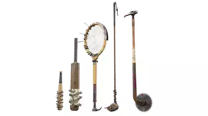 Melee Homemade Sports Weapons Collection