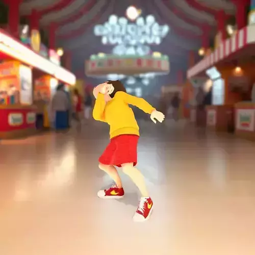 Youthful Animated Character model pack