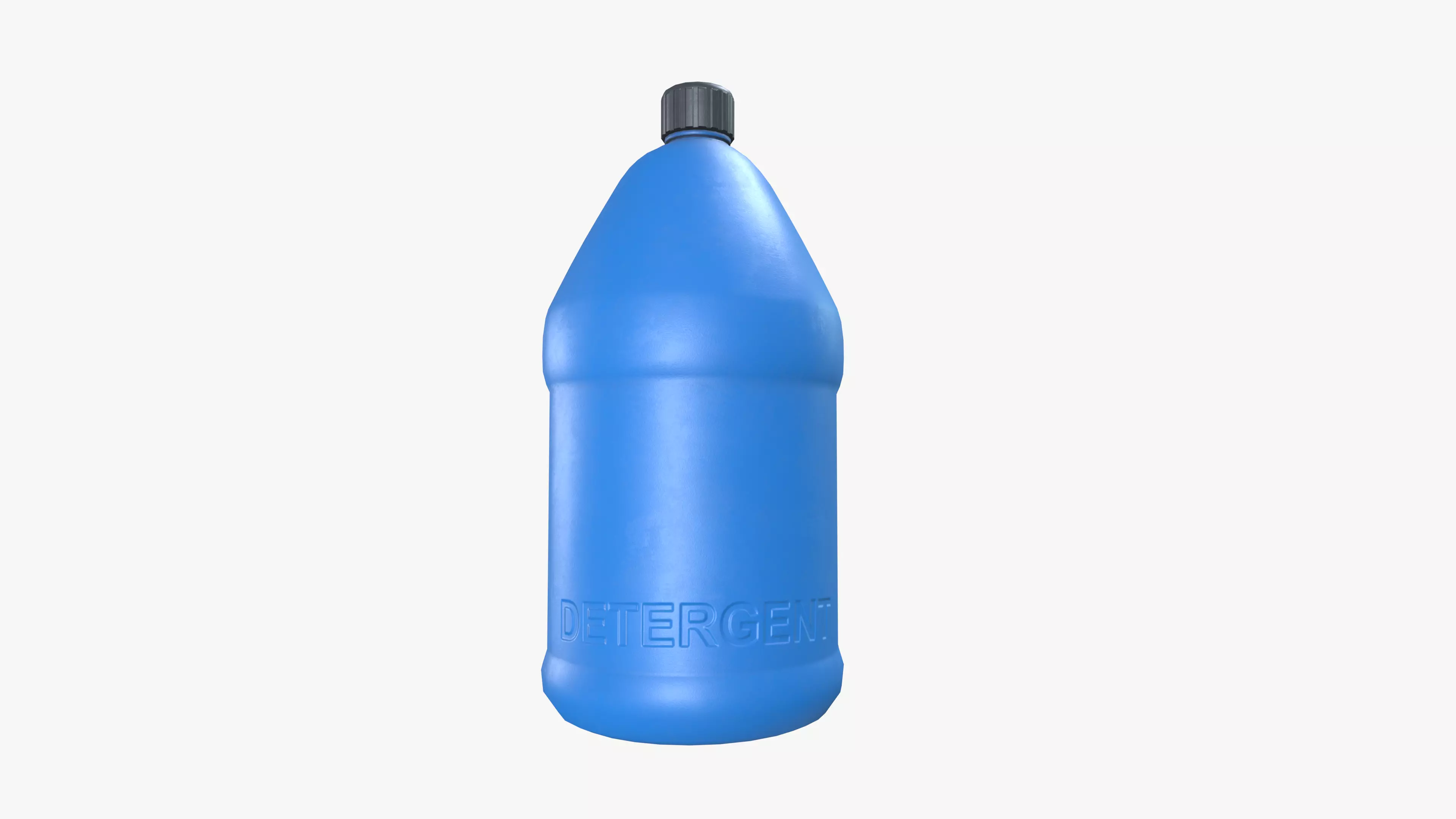 Detergent Bottle Low-poly 3D model