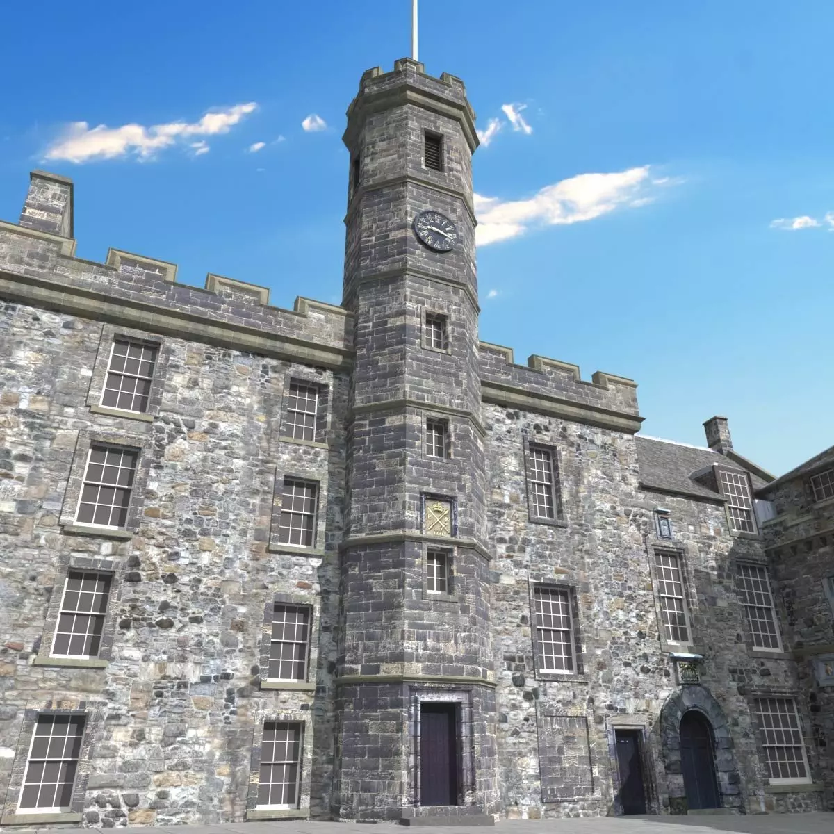 Edinburgh Castle 3D model