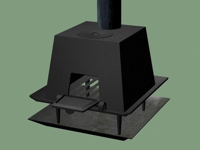 Falkirk Stove 3D model
