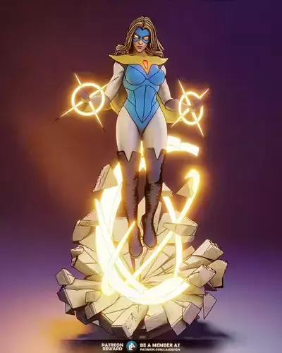 Blonde Blazer - Dispatch - Fan Art