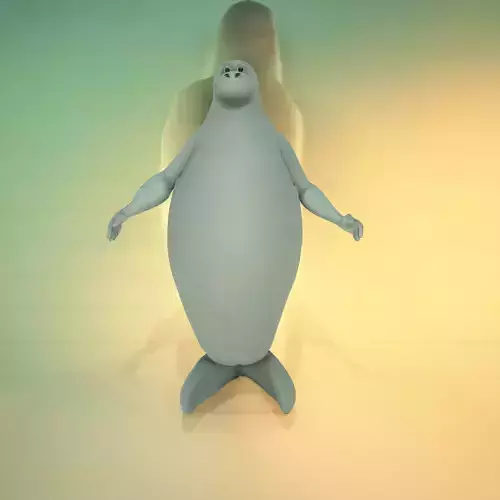 Playful Seal Character model pack