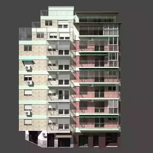 building facade at Buenos Aires