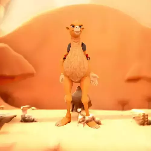 Adventure Camel Character model pack