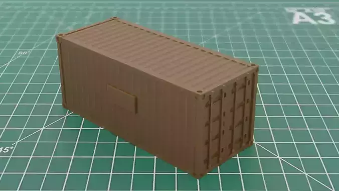 ISO Container 3D Print 3MF File