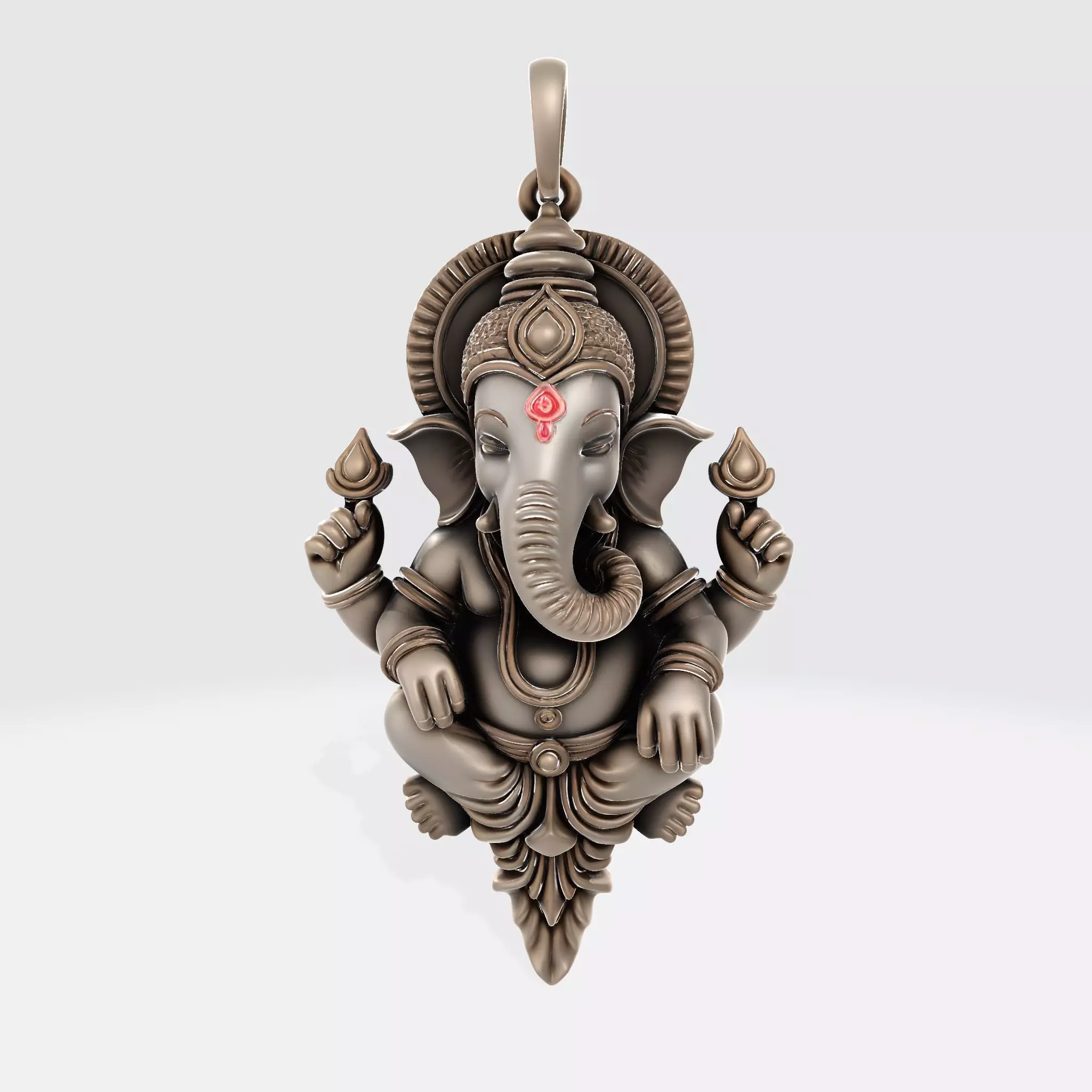 Ganesha Pendant N32 3D print model
