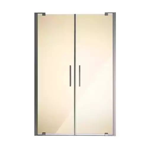 Slim 2 Rectangular Shower Cabin by Disenia