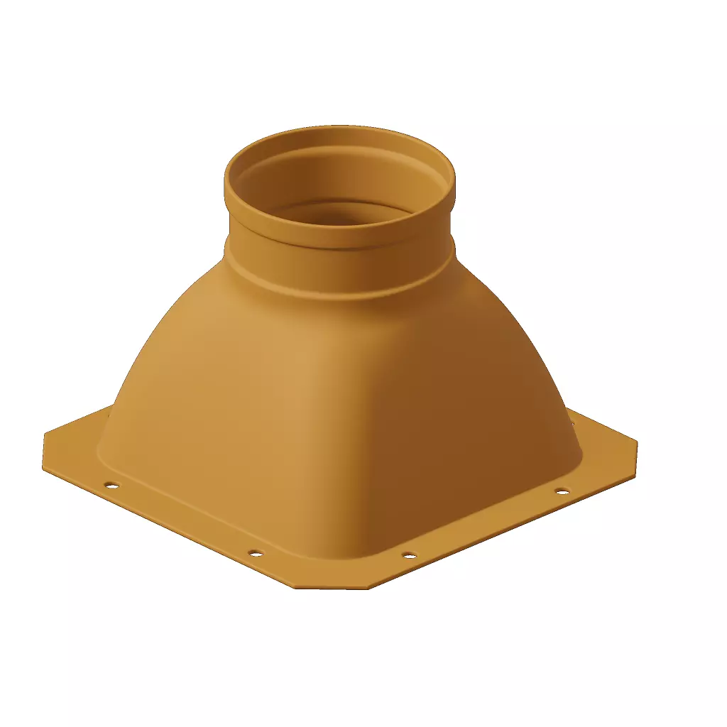 Plastic Industrial Air Duct Toy 3D model