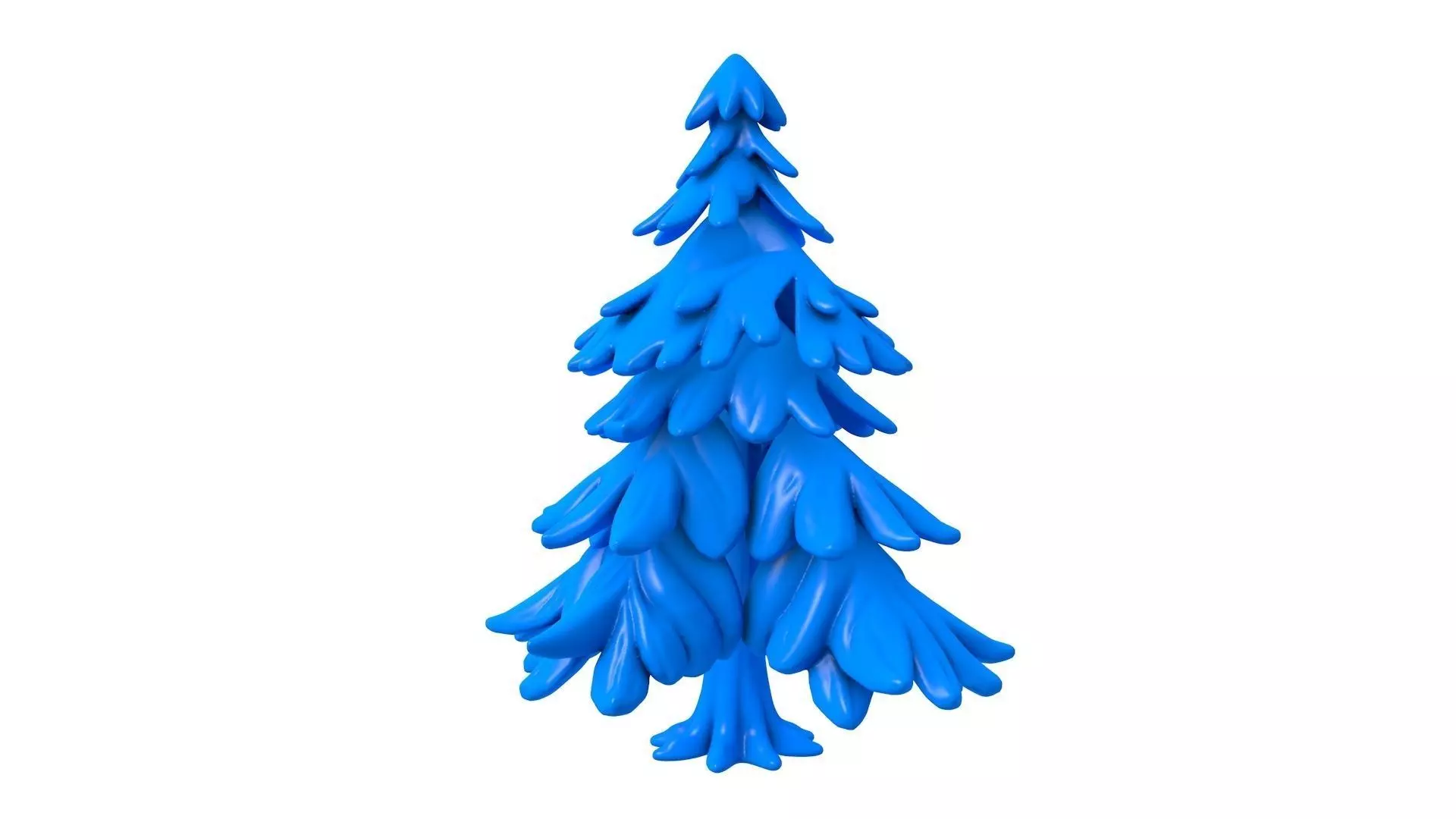 Tree STL - Fantasy Tree 3D Model - Cartoon Tree STL 3D print model