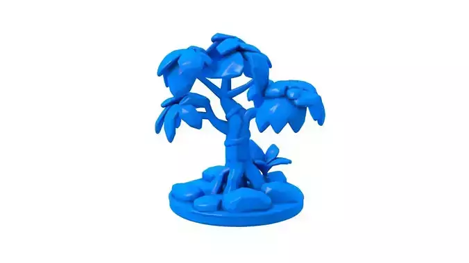 Tree STL - Fantasy Tree 3D Model -  Cartoon Tree STL 