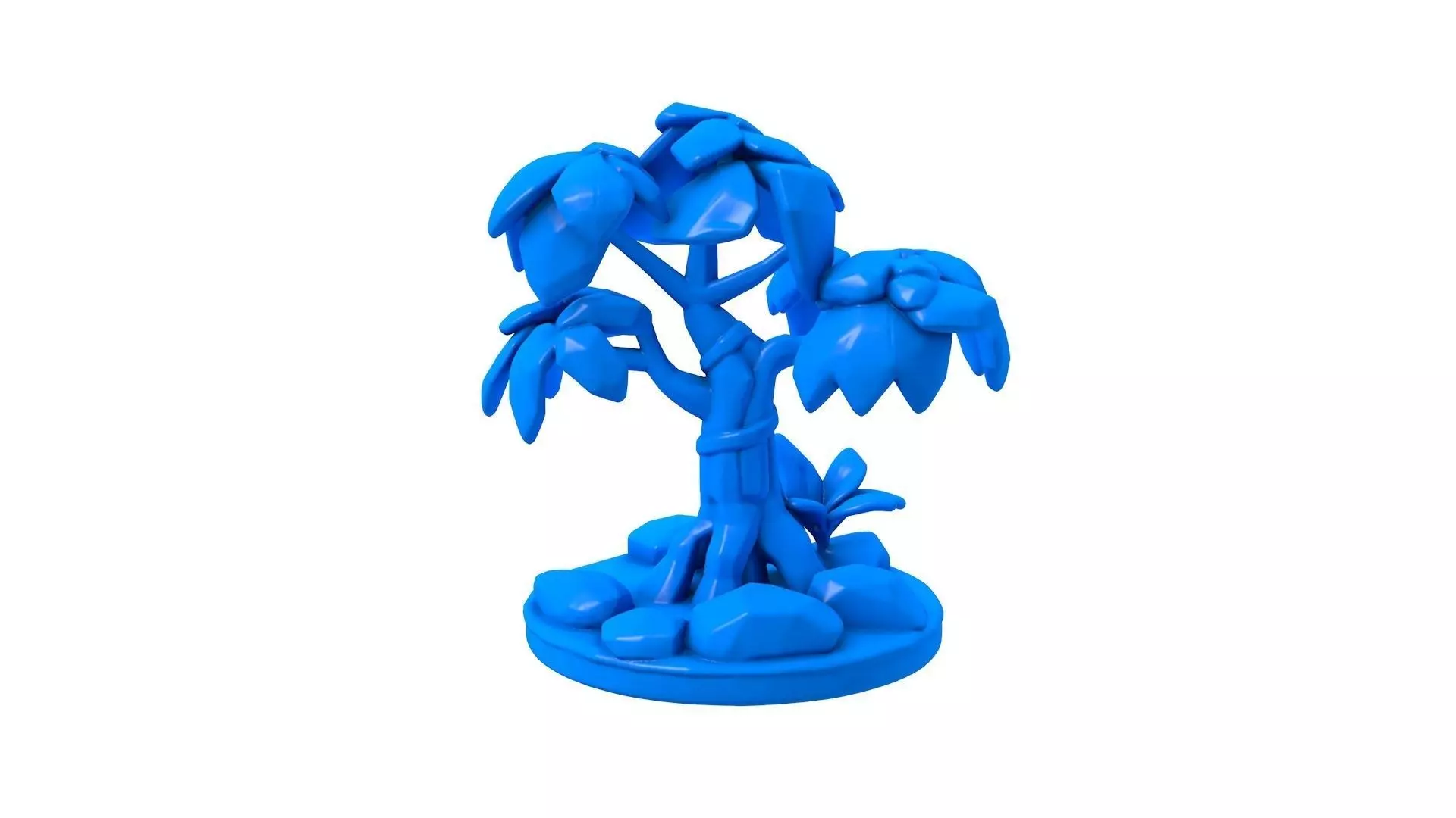 Tree STL - Fantasy Tree 3D Model - Cartoon Tree STL 3D print model