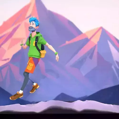 Vibrant Explorer Character model pack