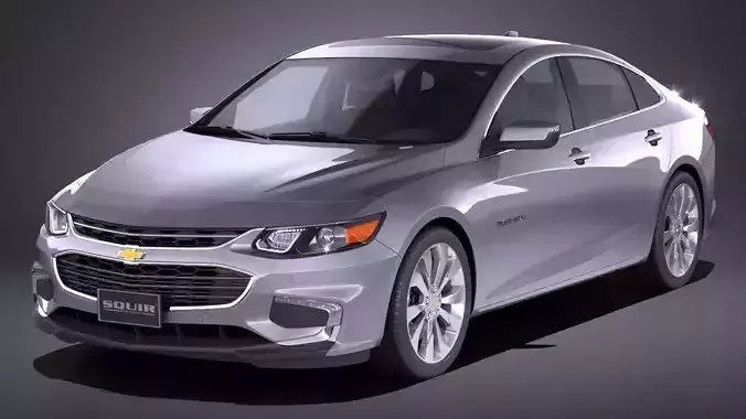 Chevrolet Malibu 2017  3D model