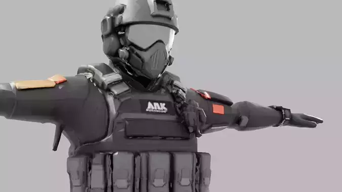 Elite Special Forces Soldier