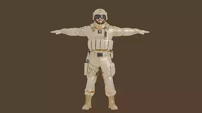 Desert Warfare Soldier
