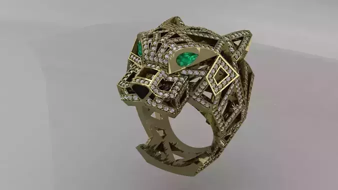 Panthere Ring Diamond