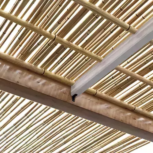 Ceiling wood thin branch