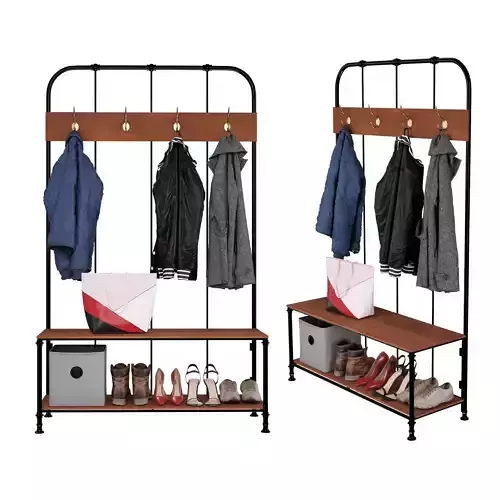 Hall Tree or Coat Rack